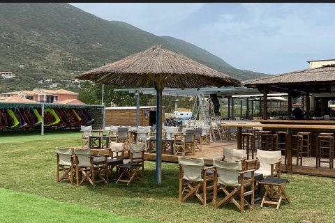 The Beach bar!