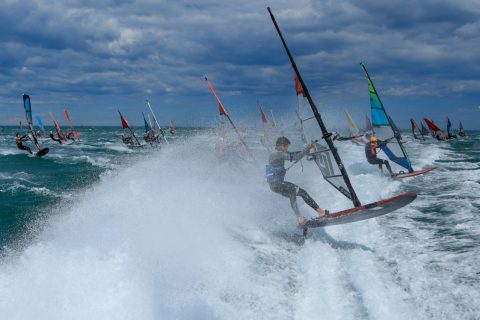 Scary moments on the start line