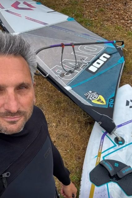 Baker back on the water!