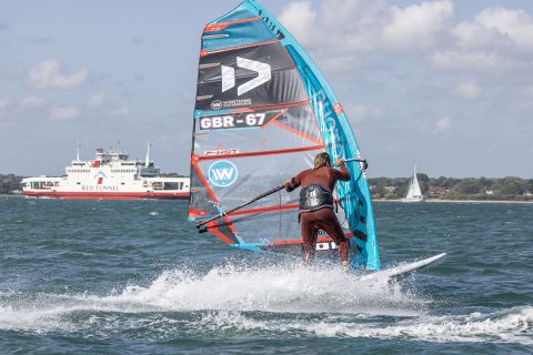 Simon at the mark