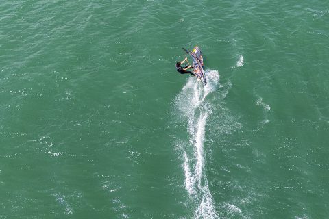 Blasting on the fin