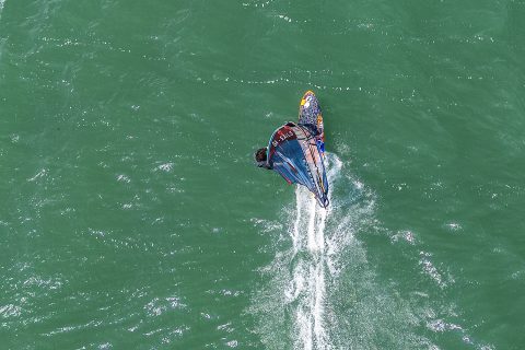 Blasting on the fin